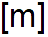 m