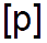 p